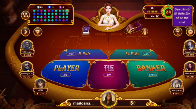 Các bước tham gia đấu bài baccarat SUNWIN cơ bản